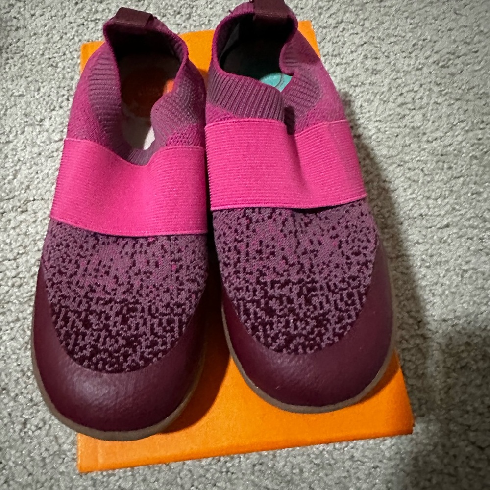 Livie & Luca Pink and Purple Kids slip on Sneakers